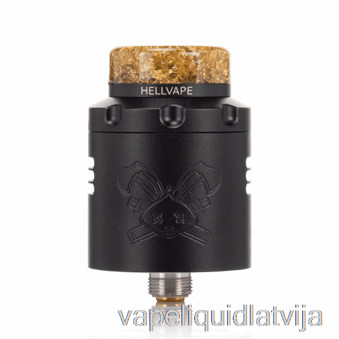 Hellvape Dead Rabbit V3 24mm Rda Matte Full Black Vape šķidrums